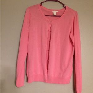 H&M Pink Cardigan Size M